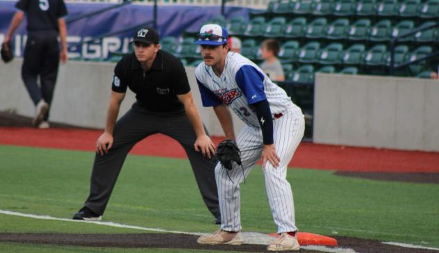 Green Bay Rockers first baseman Cooper Smith
