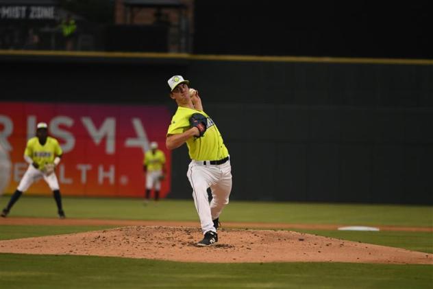 Columbia Fireflies pitcher Jordan Woods
