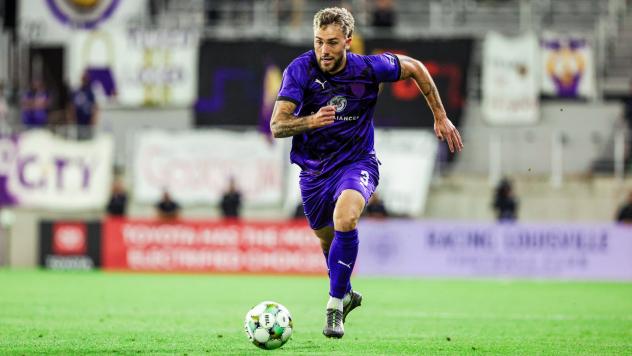 Louisville City FC wingback Jake Morris