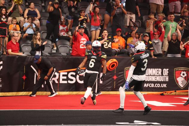Vegas Knight Hawks running back and kick returner Antonio Wimbush