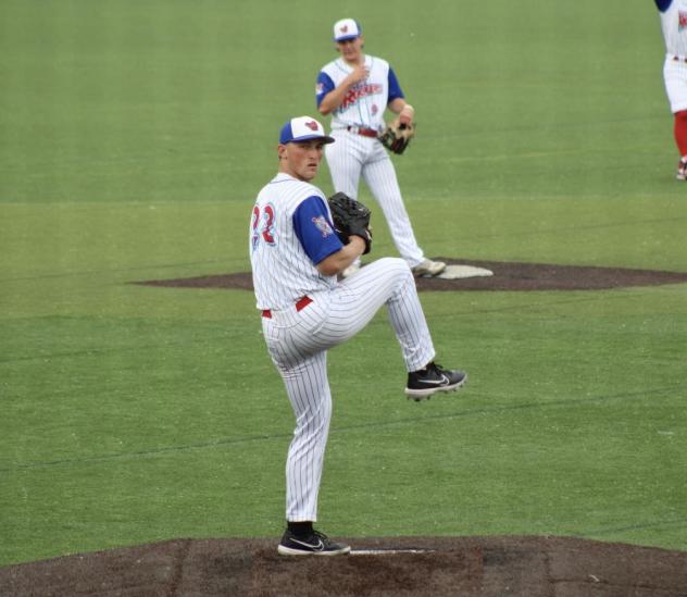 Green Bay Rockers pitcher Caden Crask-Weeks