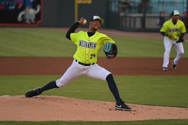 Columbia Fireflies pitcher Yunior Marte