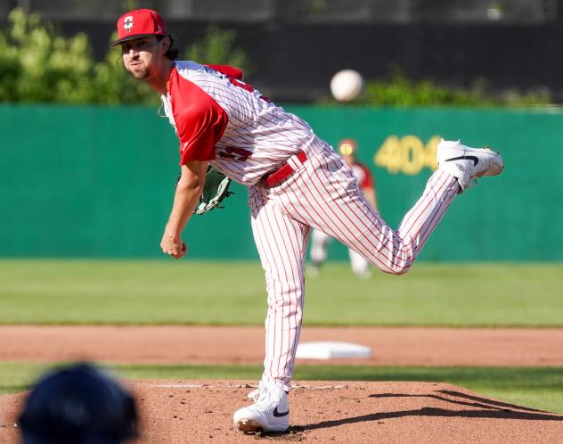 Ottawa Titans pitcher Grant Larson