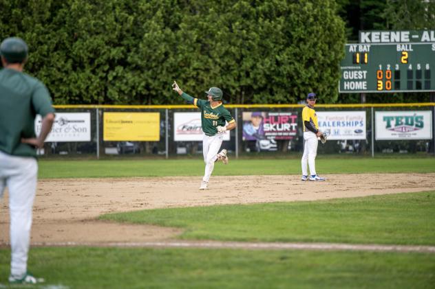 Sanford Mainers' Trey King on game night