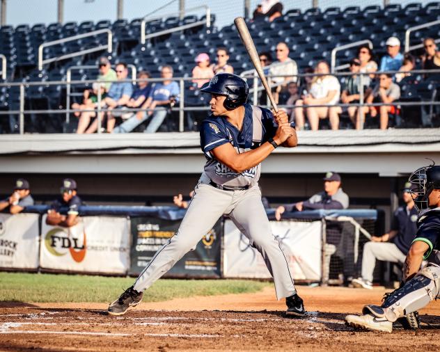 Fond du Lac Dock Spiders' James Hankerson Jr. at bat