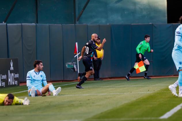 Oakland Roots' Morey Doner in action