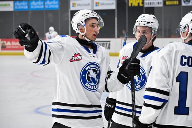 Wenatchee Wild forward Luka Shcherbyna