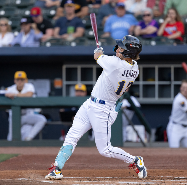 Northwest Arkansas Naturals catcher Carter Jensen