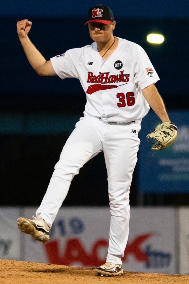 Fargo-Moorhead RedHawks pitcher Jake Dykhoff