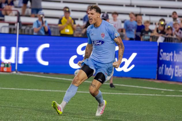 Indy Eleven goalkeeper Hunter Sulte