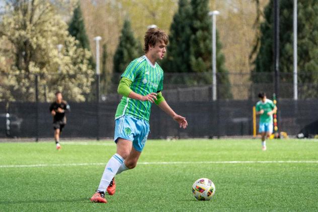 Sounders FC Academy midfielder Ronan Leeming