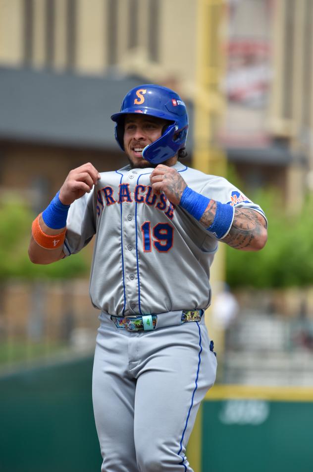 Francisco Alvarez of the Syracuse Mets