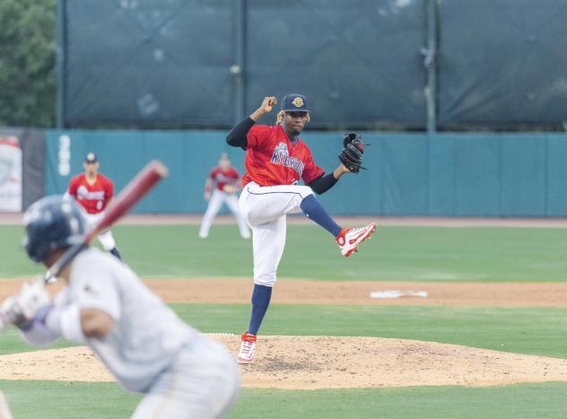 Charleston RiverDogs pitcher Andy Rodriguez
