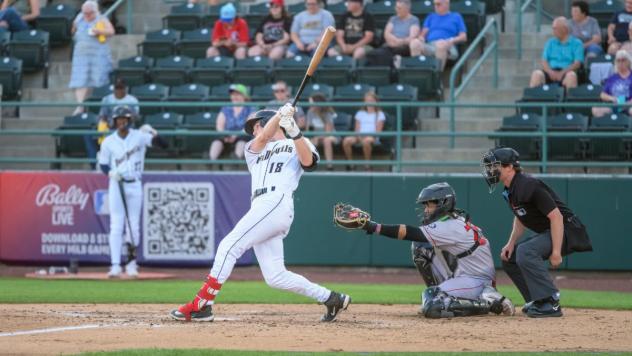Tri-City Dust Devils third baseman Cole Fontenelle