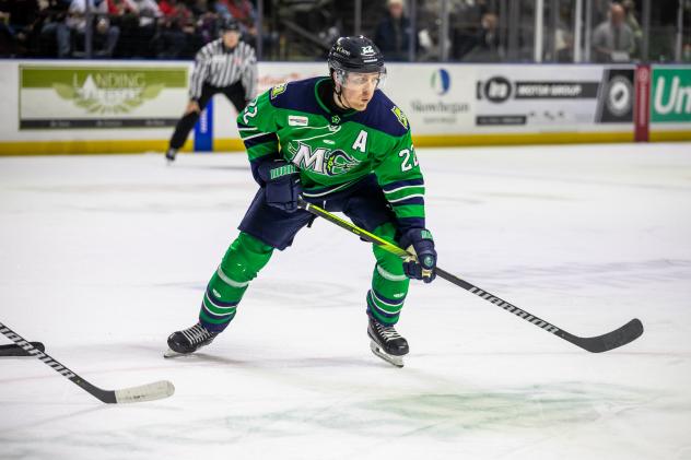 Maine Mariners forward Sebastian Vidmar