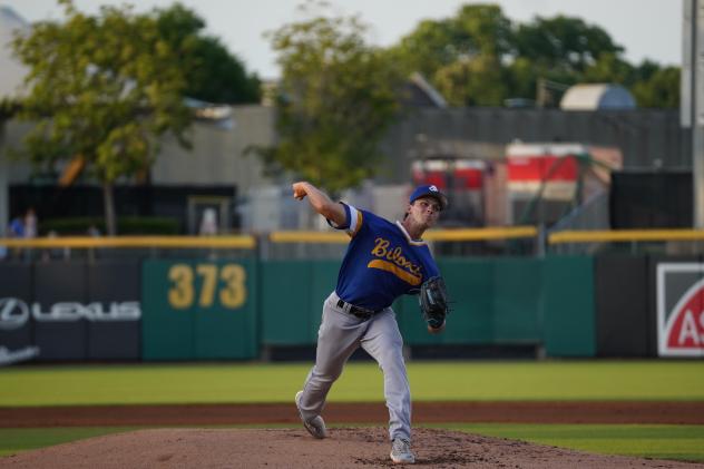 Biloxi Shuckers pitcher Brett Wichrowski