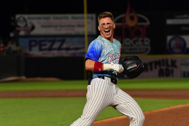 Cole Gabrielson of the Somerset Patriots