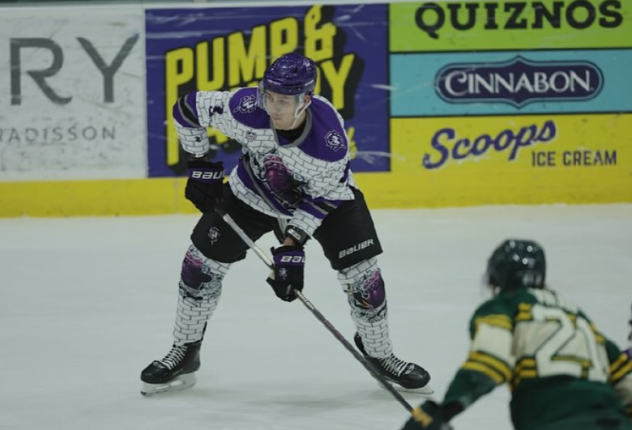 Defenseman Jack Hamilton with the Tri-City Storm