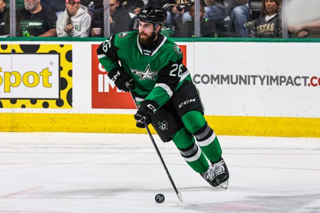 Texas Stars defenseman Michael Karow