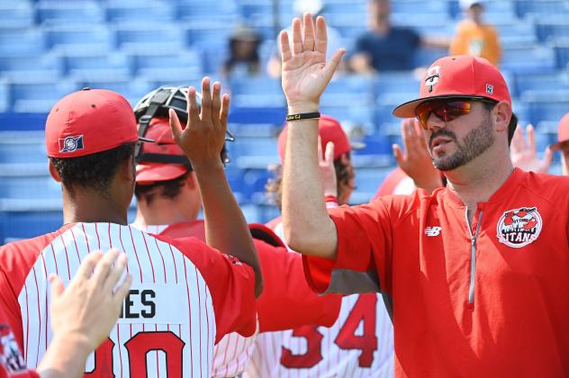 Ottawa Titans pitching coach David Peterson