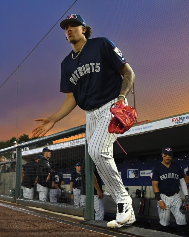 Carlos Lagrange of the Somerset Patriots