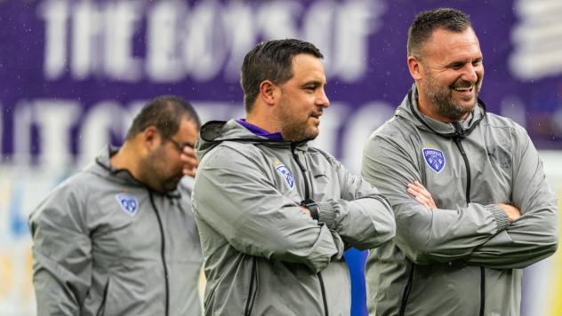 Louisville City FC Head Coach Danny Cruz