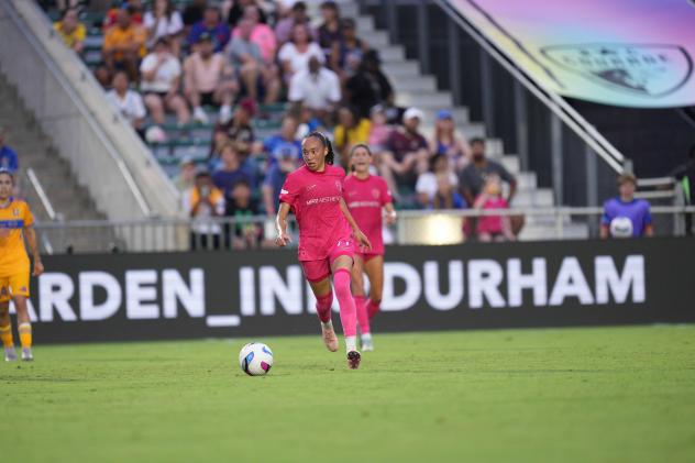 Aline Gomes of the North Carolina Courage