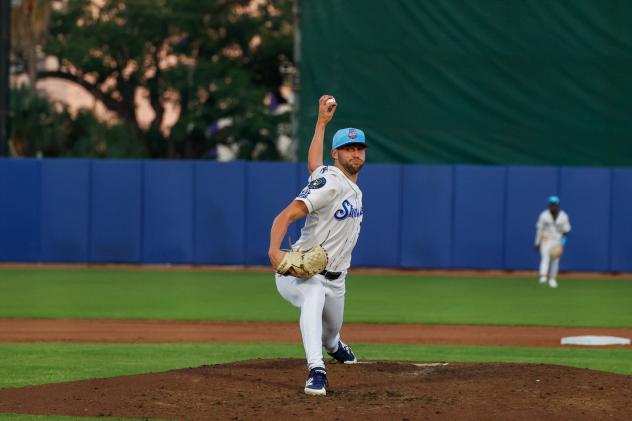 Biloxi Shuckers pitcher Tate Kuehner