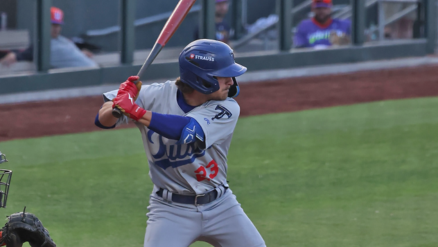 Tulsa Drillers second baseman Taylor Young