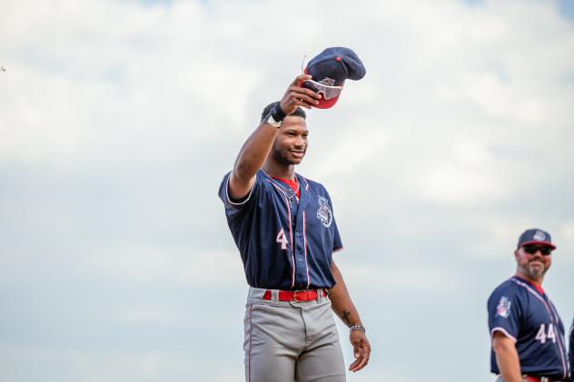Brice Matthews with the St. Cloud Rox