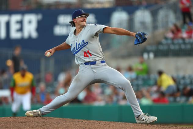 Tulsa Drillers' Patrick Copen on the mound