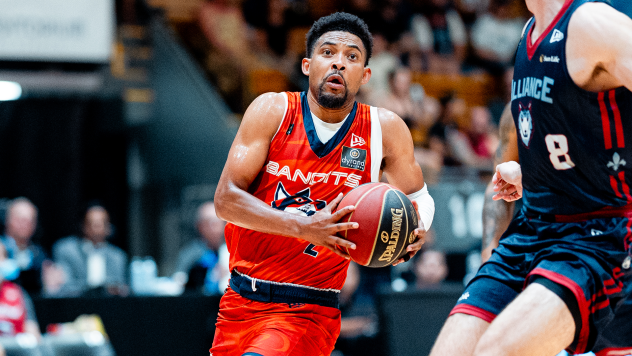 Vancouver Bandits guard Zach Copeland