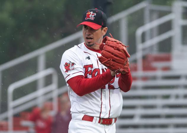 Fargo-Moorhead RedHawks pitcher Orlando Rodriguez