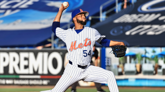 St. Lucie Mets pitcher Alfred Vega