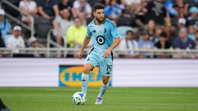 Samuel Shashoua with Minnesota United FC