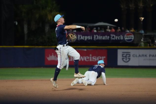 Pensacola Blue Wahoos in action