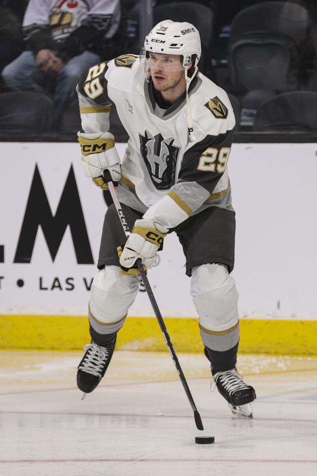 Henderson Silver Knights defenseman Lucas Johansen
