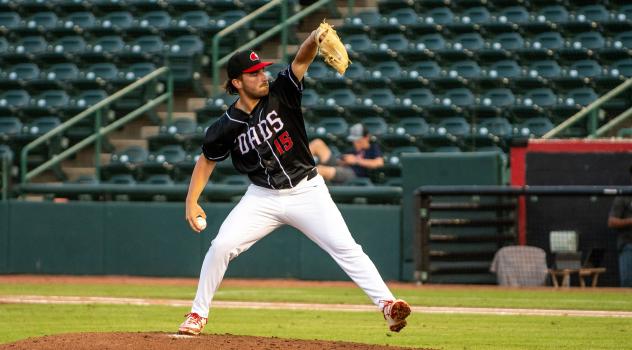 Hickory Crawdads pitcher Kyle Larsen