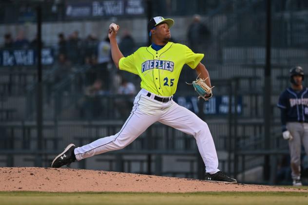 Columbia Fireflies pitcher Henson Leal