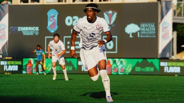 South Georgia Tormenta FC forward Jonathan Nyandjo