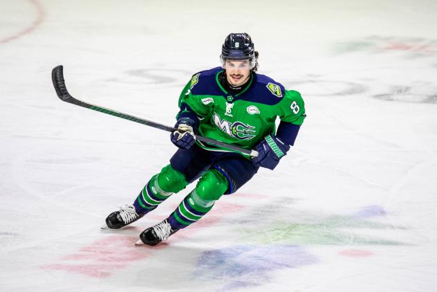 Maine Mariners forward Jacob Hudson