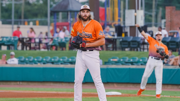 Down East Bird Dawgs pitcher Spencer Johnston