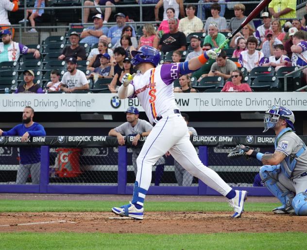 Joey Meneses homers for the Syracuse Mets