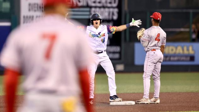 Everett AquaSox' Carter Dorighi on game night