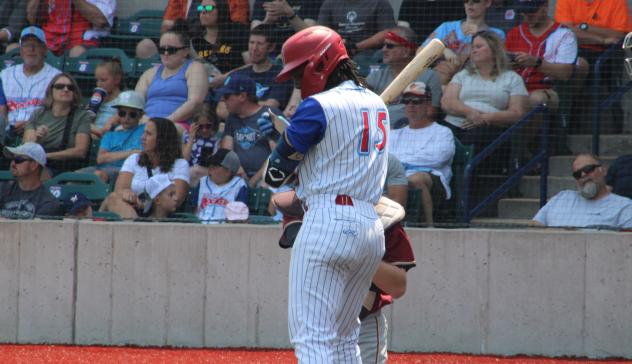 Green Bay Rockers infielder David Ballenilla