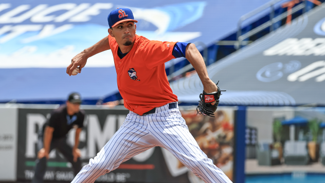St. Lucie Mets pitcher Irving Cota