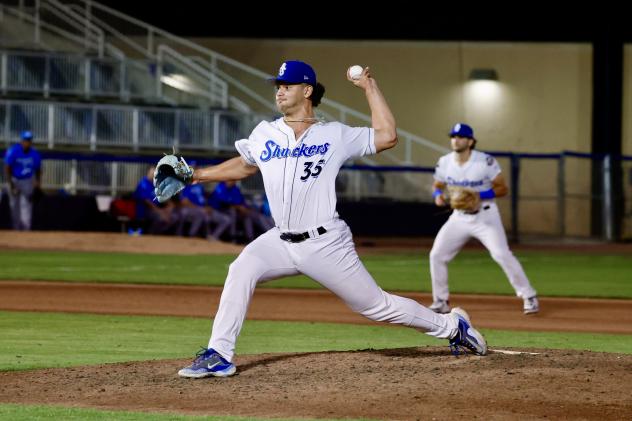 Biloxi Shuckers pitcher Mark Manfredi