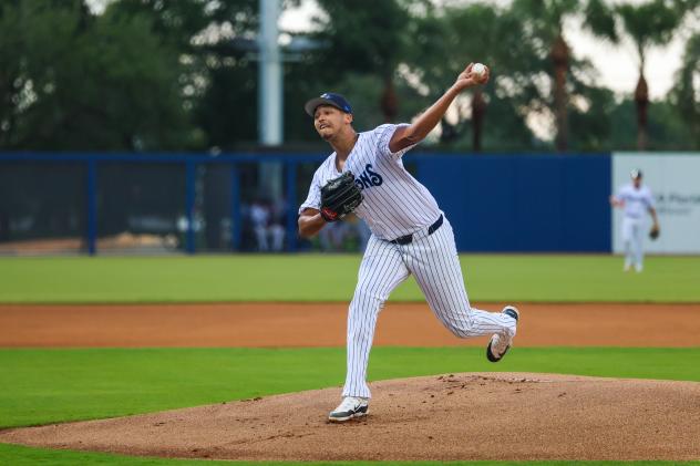 Tampa Tarpons pitcher Henry Lalane