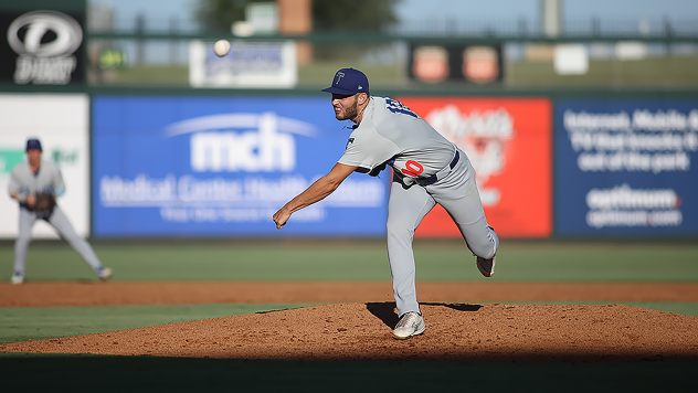 Tulsa Drillers pitcher Jackson Ferris