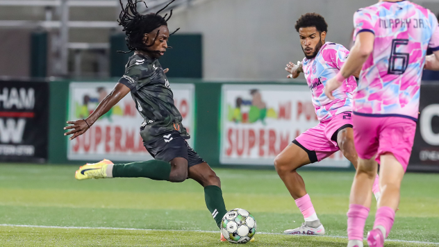 Birmingham Legion FC forward Ronaldo Damus